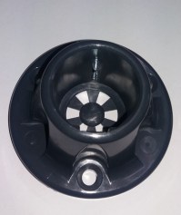 Base em poliamida redonda Cinza